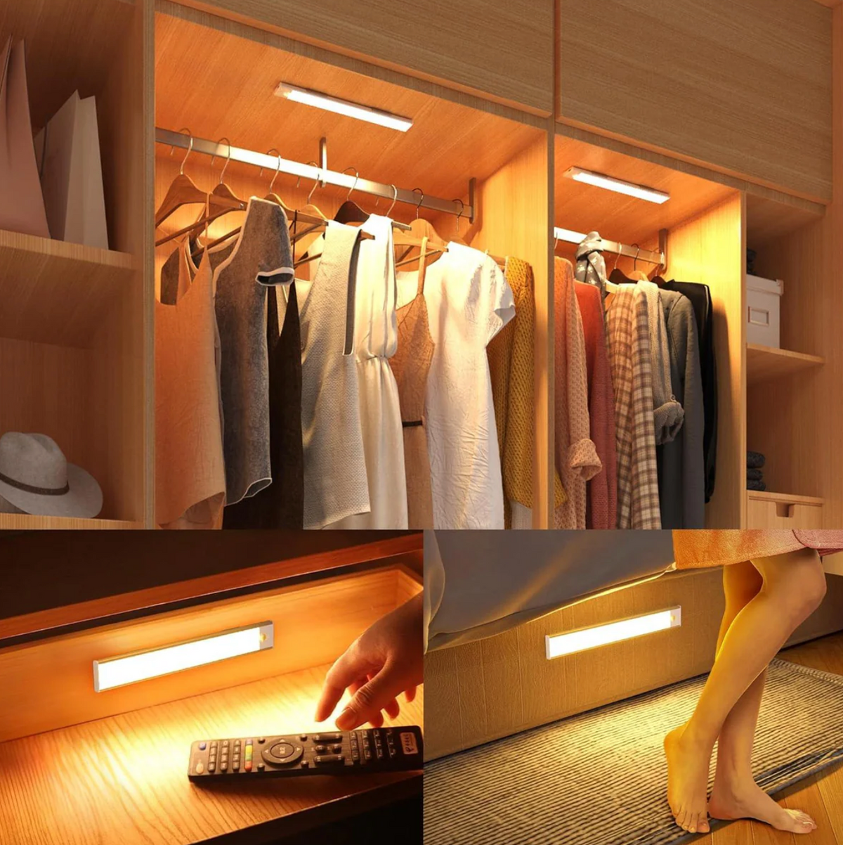 LumiKitchen - Kabellose LED Unterbauleuchte mit Bewegungsmelder