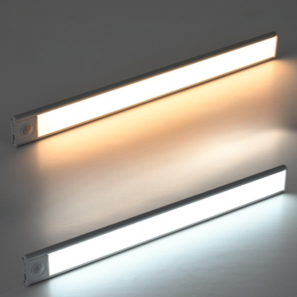LazyStick – Kabellose LED-Unterbauleuchte mit Bewegungssensor – USB-aufladbare Beleuchtung für Küche, Schrank, Flur & Treppen