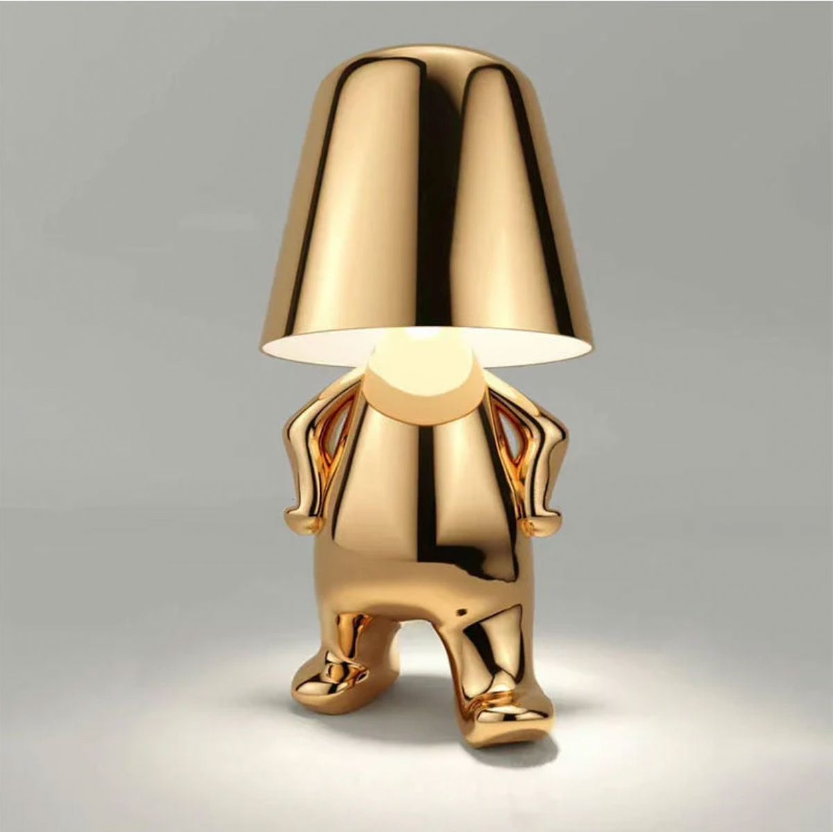 Lampenmännchen - Kunstvolle Moderne LED Tischlampe | Dimmbare Beleuchtung je nach Stimmung