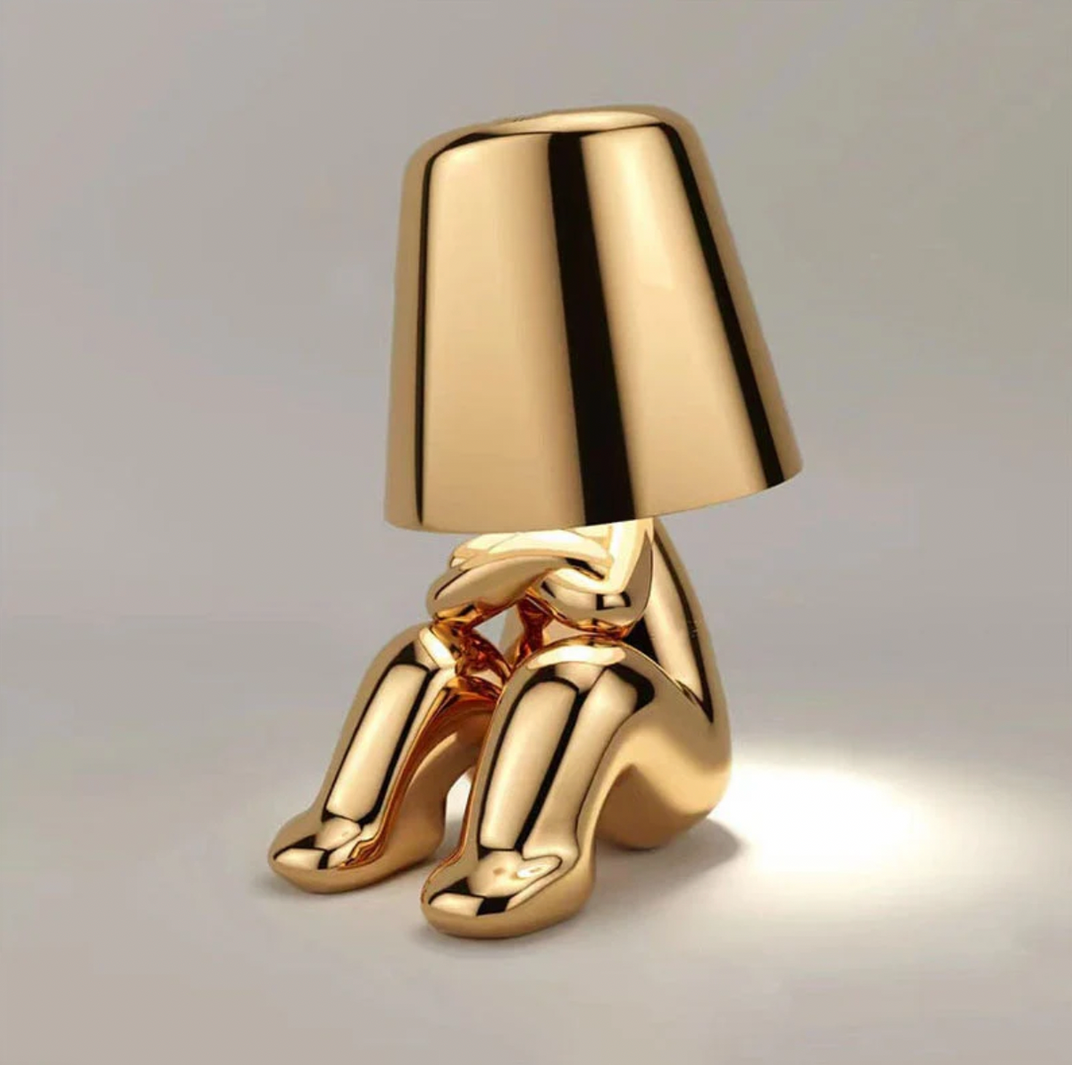 Lampenmännchen - Kunstvolle Moderne LED Tischlampe | Dimmbare Beleuchtung je nach Stimmung