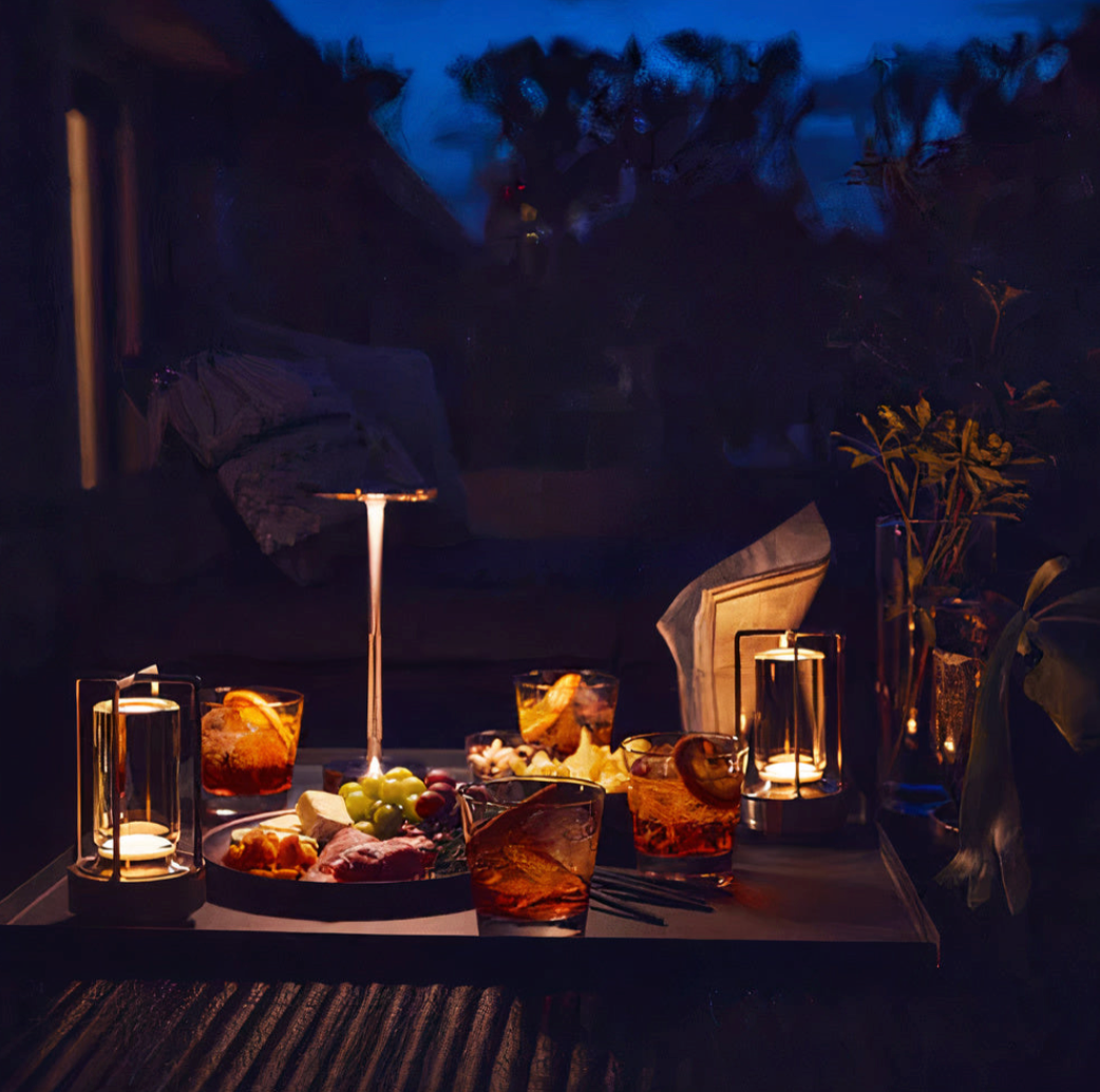 LumenArt - Dimmbare Kabellose Elegante Designer Tischleuchte