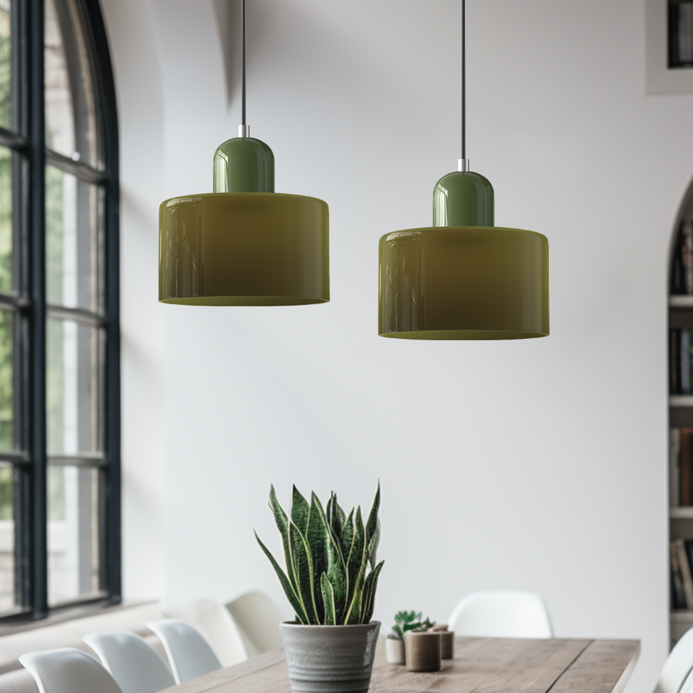 Bauhaus Pendelleuchte – Moderne Design Hängeleuchte - Perfekt für Wohnzimmer, Esszimmer und Flur