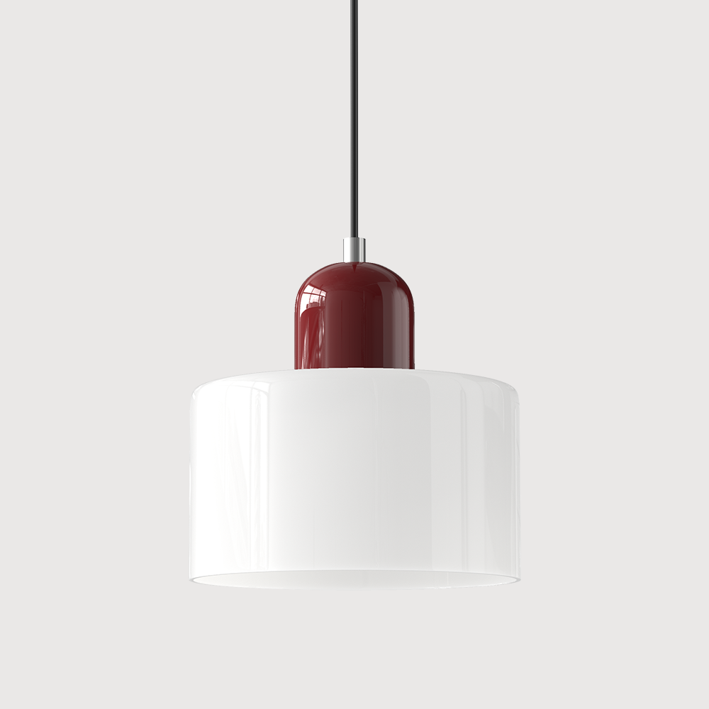 Bauhaus Pendelleuchte – Moderne Design Hängeleuchte - Perfekt für Wohnzimmer, Esszimmer und Flur