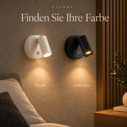 Finden Sie Ihre Farbe: EasyLight Wandspot in Weiß und Schwarz